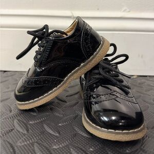 Classic Black Kids Shoes